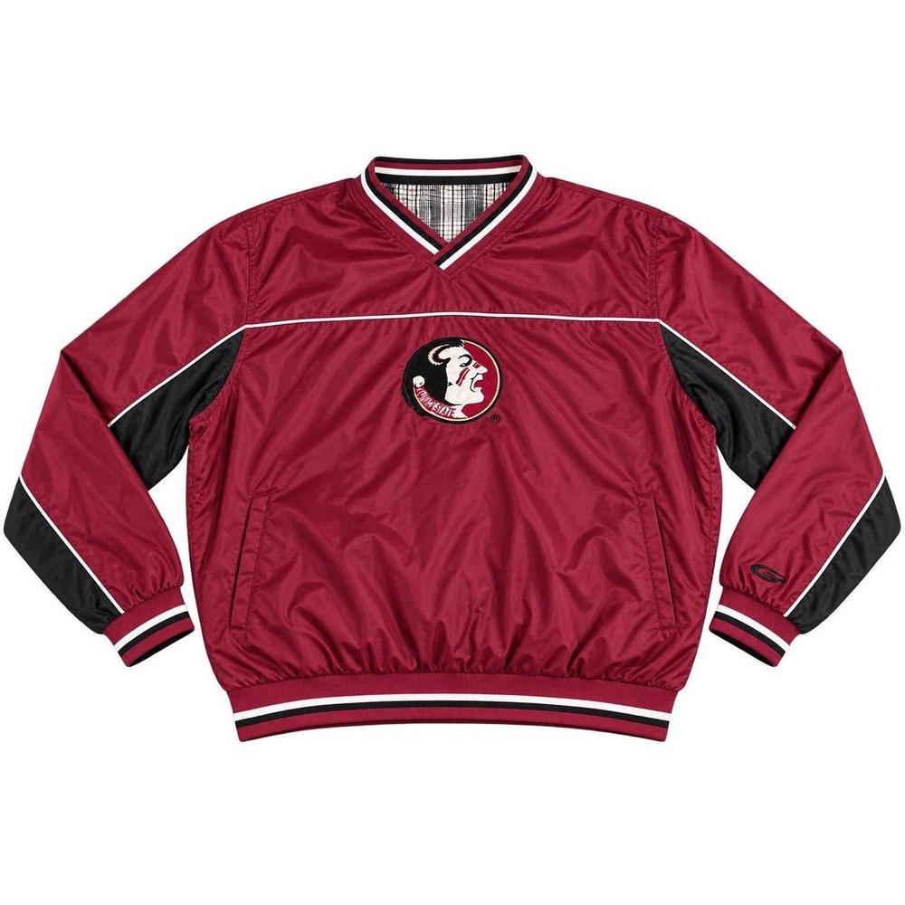 Florida State Seminoles V-Neck Pullover GIII (Reversible) Sz. Large
